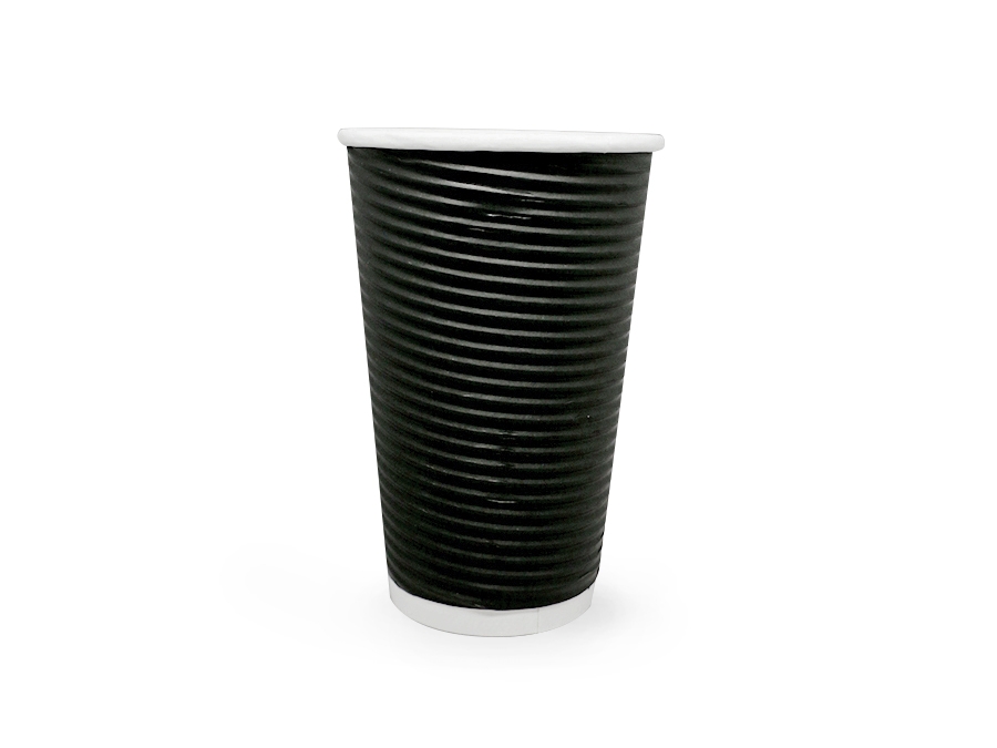 16OZ瓦楞咖啡杯